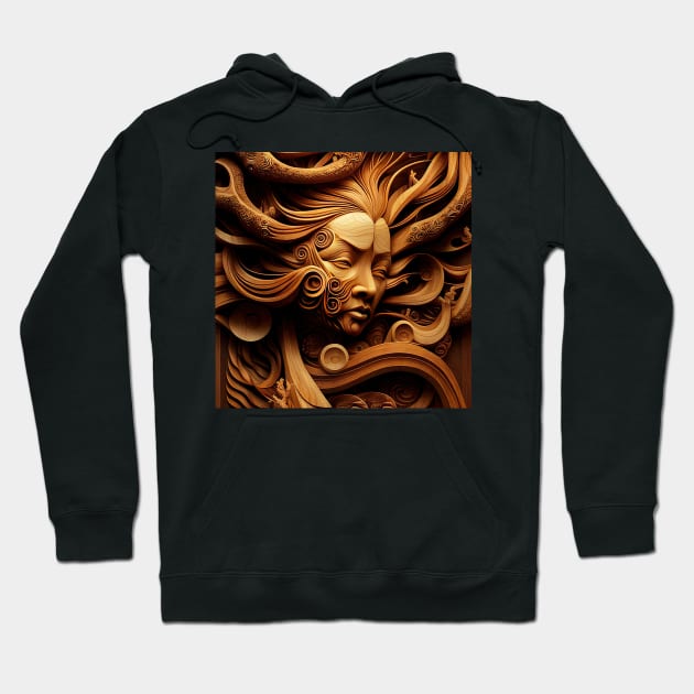 Asian Art Series Hoodie by VISIONARTIST